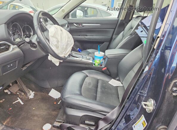 JM3KFBCM9K1625342 2019 MAZDA CX-5 Blue Սալոնի դիմացի տեսք