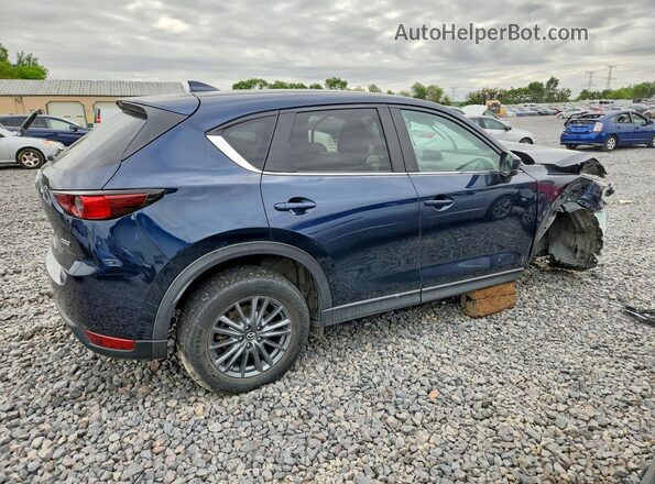 JM3KFBCM9K1625342 2019 MAZDA CX-5 Blue Հետևի աջ