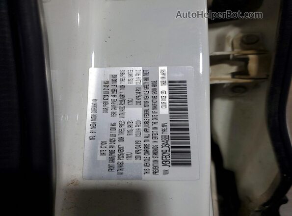 JM3KFBCM9L0844888 2020 MAZDA CX-5 White Engine compartment view