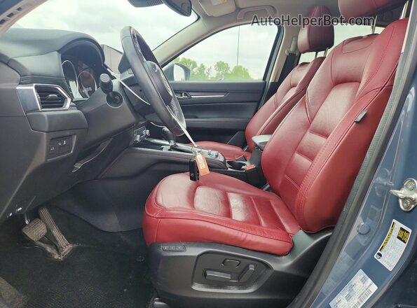 JM3KFBCM9M0316060 2021 MAZDA CX-5 Серый Вид салона спереди