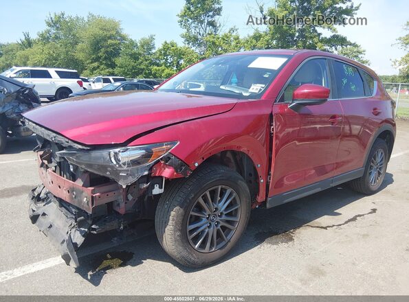 JM3KFBCM9M0449952 2021 MAZDA CX-5 Red Front left
