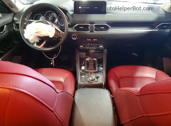 JM3KFBCM9M0452981 2021 MAZDA CX-5 Gray წინა პანელის ხედი