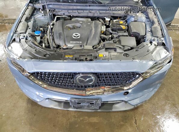 JM3KFBCM9M0452981 2021 MAZDA CX-5 Gray უკანა სალონის ხედი