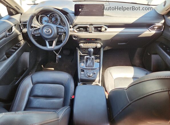 JM3KFBCM9M1492942 2021 MAZDA CX-5 Black წინა პანელის ხედი