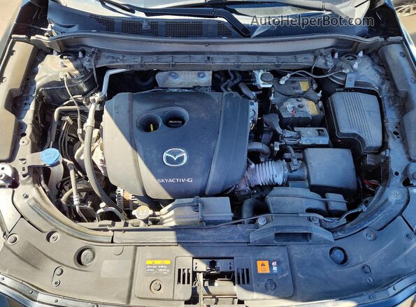 JM3KFBCM9M1492942 2021 MAZDA CX-5 Black ძრავის განყოფილების ხედი