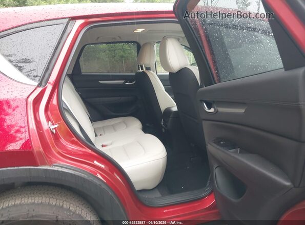 JM3KFBCM9P0190626 2023 MAZDA CX-5 Red VIN კოდის სტიკერის ხედი