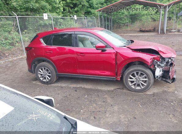 JM3KFBCM9P0190626 2023 MAZDA CX-5 Red უკანა სალონის ხედი