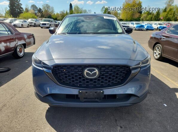 JM3KFBCM9P0211944 2023 MAZDA CX-5 Blue Widok z przodu