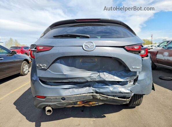 JM3KFBCM9P0211944 2023 MAZDA CX-5 Blue Widok z tyłu