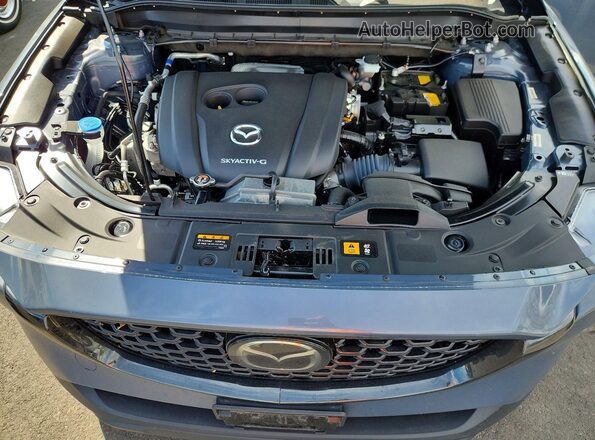 JM3KFBCM9P0211944 2023 MAZDA CX-5 Blue Widok wnętrza z tyłu
