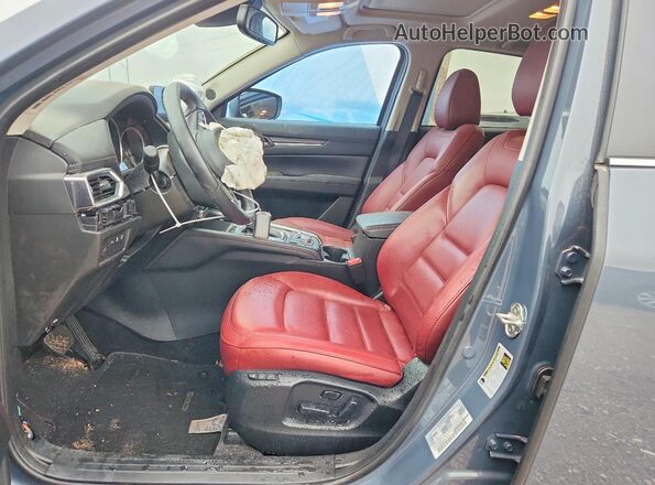 JM3KFBCM9S0602746 2025 MAZDA CX-5 Blue Widok wnętrza z przodu
