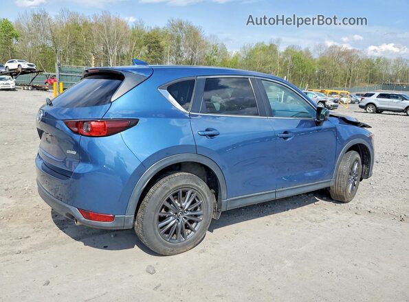 JM3KFBCMXK0691355 2019 MAZDA CX-5 Blue Trasero derecho