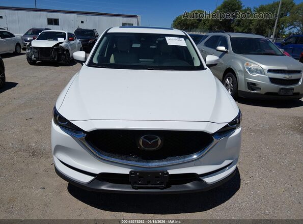 JM3KFBCMXL0861280 2020 MAZDA CX-5 White Widok zestawu wskaźników