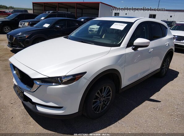 JM3KFBCMXL0861280 2020 MAZDA CX-5 White Przód lewy
