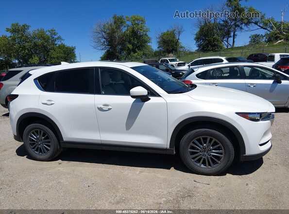JM3KFBCMXL0861280 2020 MAZDA CX-5 White Widok wnętrza z tyłu