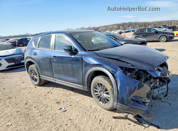 JM3KFBCMXM1354231 2021 MAZDA CX Синий Передняя правая четверть