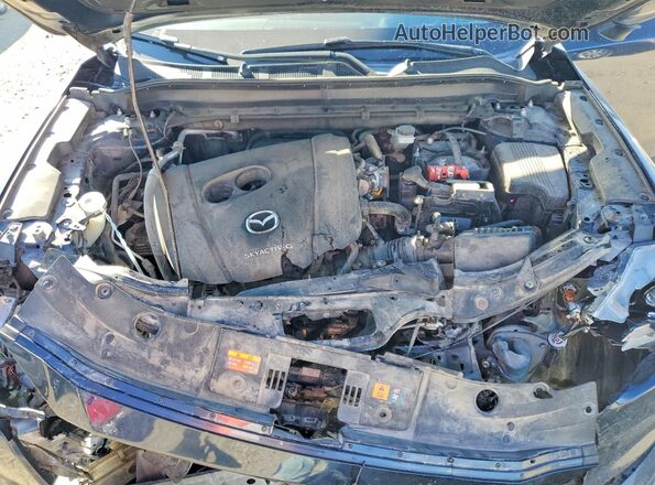 JM3KFBCMXM1354231 2021 MAZDA CX Синий Вид задней части салона