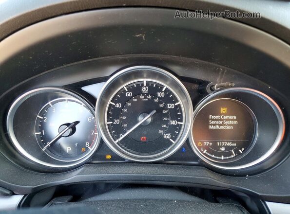 JM3KFBCMXM1354231 2021 MAZDA CX Синий Вид щитка приборов