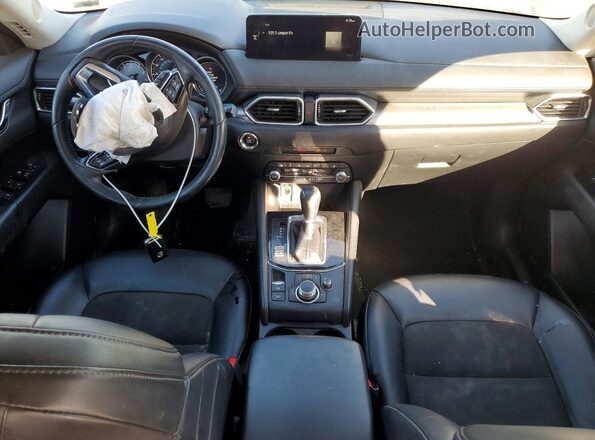 JM3KFBCMXM1354231 2021 MAZDA CX Синий Вид панели приборов