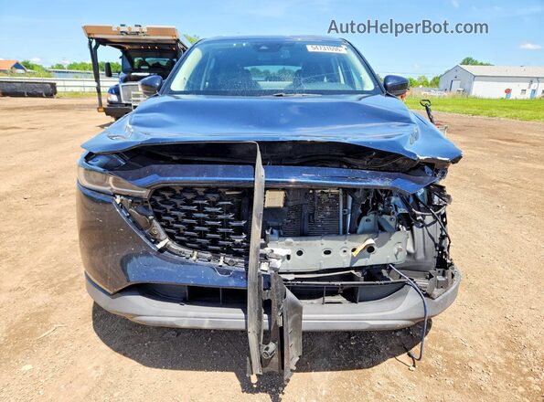 JM3KFBCMXN1554513 2022 MAZDA CX-5 Blue Front view