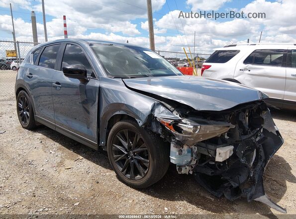 JM3KFBCY3M0492234 2021 MAZDA CX-5 Синий Вид спереди
