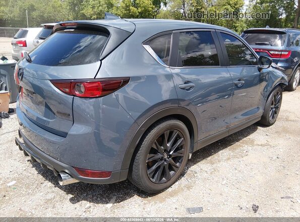 JM3KFBCY3M0492234 2021 MAZDA CX-5 Синий Задняя правая четверть