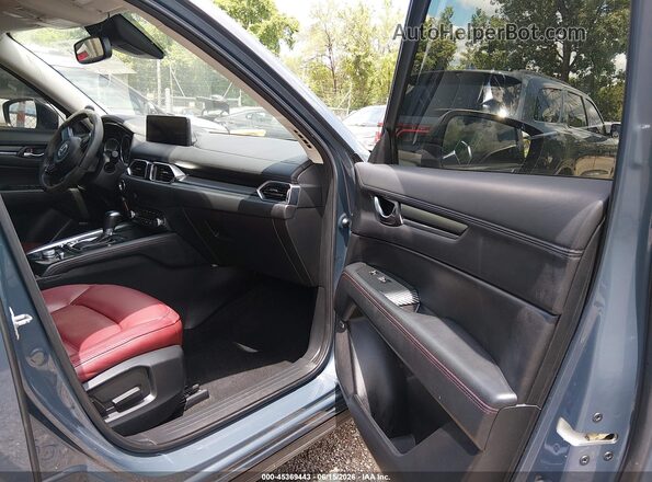 JM3KFBCY3M0492234 2021 MAZDA CX-5 Синий Вид салона спереди