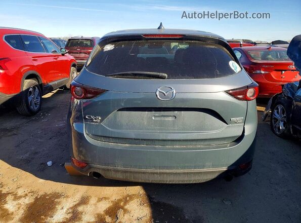 JM3KFBCY4M0369767 2021 MAZDA CX-5 Gray Rear view