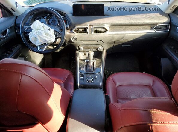 JM3KFBCY4M0369767 2021 MAZDA CX-5 Gray Dashboard view