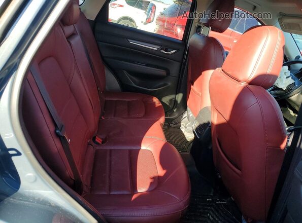 JM3KFBCY4M0369767 2021 MAZDA CX-5 Gray Rear seats view
