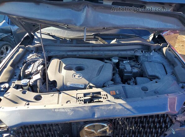 JM3KFBCY4M0369767 2021 MAZDA CX-5 Gray Rear interior view
