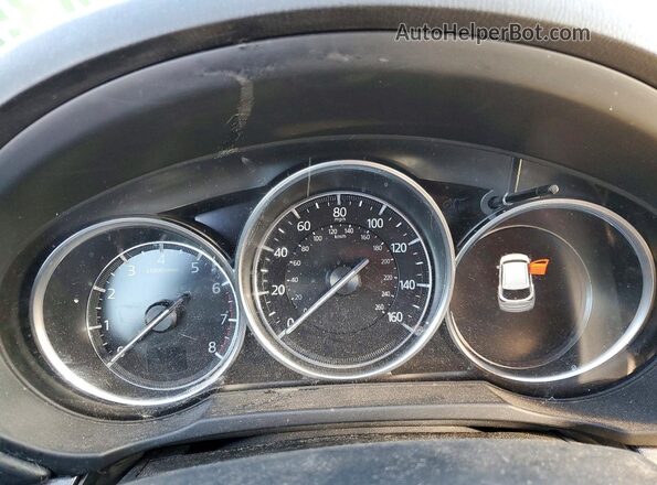 JM3KFBCY4M0369767 2021 MAZDA CX-5 Gray Instrument cluster view