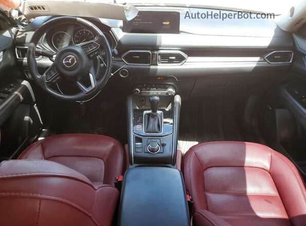 JM3KFBCY5M0426428 2021 MAZDA CX-5 Gray Առջևի վահանակի տեսք