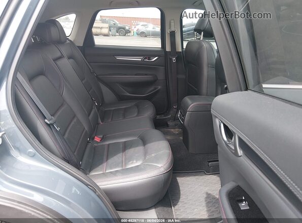 JM3KFBCY6M0468526 2021 MAZDA CX-5 Gray VIN კოდის სტიკერის ხედი