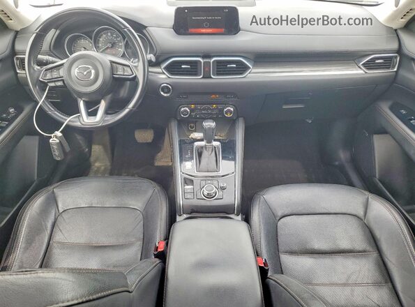 JM3KFBDL0H0200130 2017 MAZDA CX-5 White Vista del salpicadero