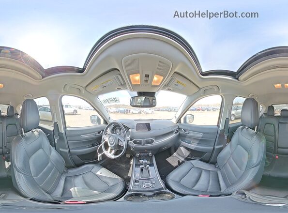 JM3KFBDL0H0200130 2017 MAZDA CX-5 White Vista interior de 360 grados
