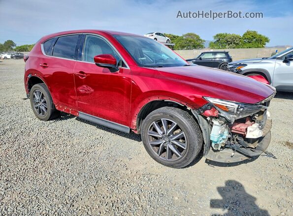 JM3KFBDL1H0164335 2017 MAZDA CX-5 Burgundy Przód prawy