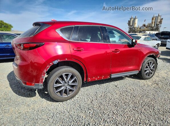 JM3KFBDL1H0164335 2017 MAZDA CX-5 Burgundy Tył prawy