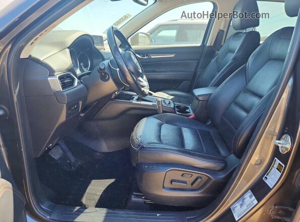 JM3KFBDL2H0204454 2017 MAZDA CX-5 Серый Вид салона спереди