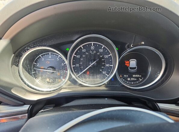 JM3KFBDL2H0204454 2017 MAZDA CX-5 Серый Вид щитка приборов