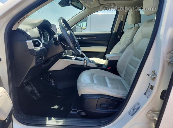 JM3KFBDL3H0130624 2017 MAZDA CX-5 White Սալոնի դիմացի տեսք