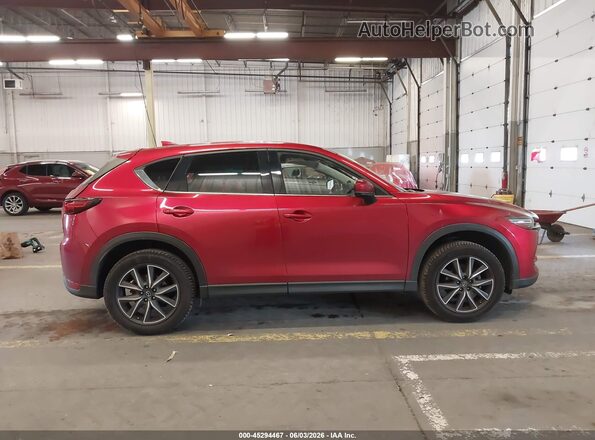 JM3KFBDL3H0133796 2017 MAZDA CX-5 Red Rear interior view
