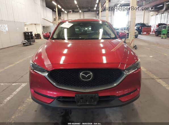 JM3KFBDL3H0133796 2017 MAZDA CX-5 Red Instrument cluster view