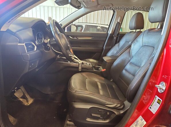 JM3KFBDL4H0178116 2017 MAZDA CX-5 Red Widok wnętrza z przodu