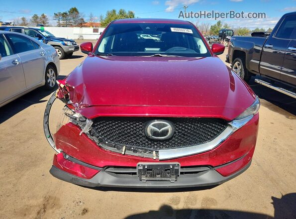 JM3KFBDL4H0186040 2017 MAZDA CX-5 Red წინა ხედი