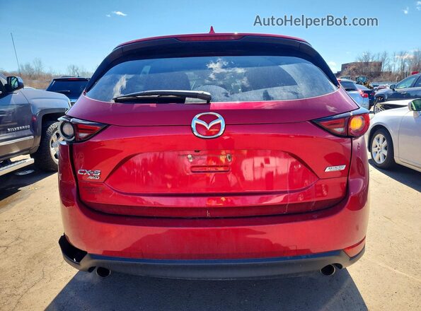 JM3KFBDL4H0186040 2017 MAZDA CX-5 Red უკანა ხედი