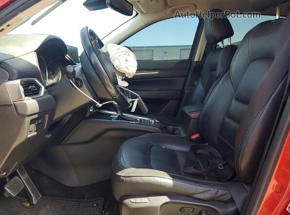 JM3KFBDL5H0162846 2017 MAZDA CX-5 Red Вид салону спереду