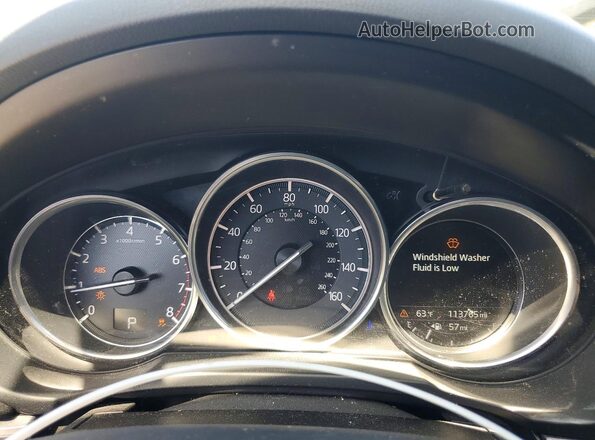 JM3KFBDL5H0162846 2017 MAZDA CX-5 Red Вид щитка приладів