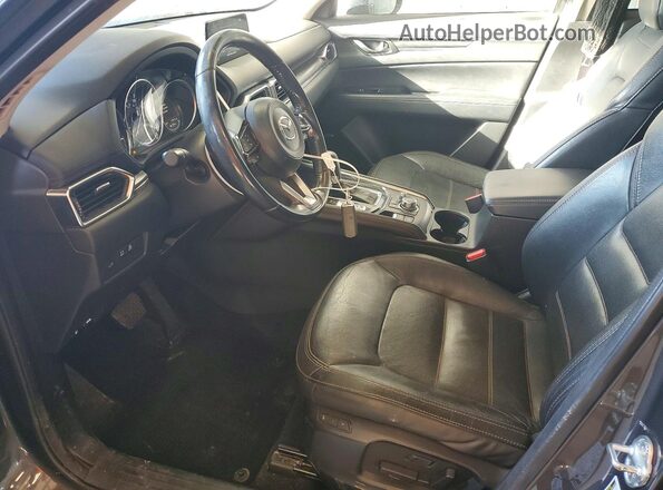 JM3KFBDL5H0221636 2017 MAZDA CX-5 Серый Вид салона спереди
