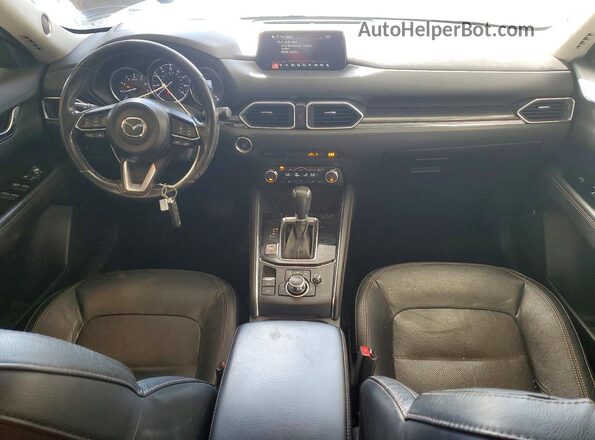 JM3KFBDL5H0221636 2017 MAZDA CX-5 Серый Вид панели приборов